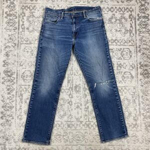 Levi's 504 Jeans Mens Size Regular Fit Straight Leg Light Wash Size 33x30